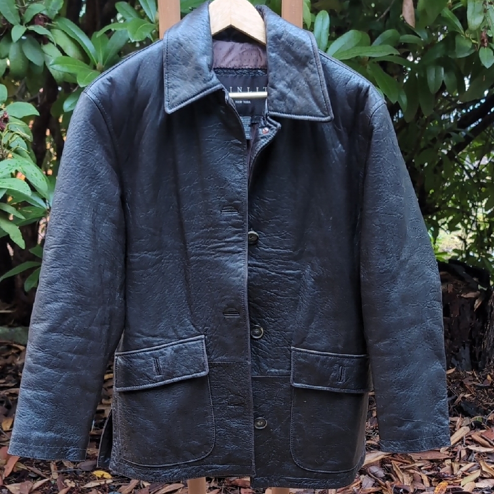 Vintage Leather Jackets In Soft Supple Brown Leather By Winlet